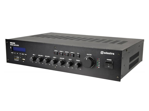 RM series 5-channel 100V mixer amplifier